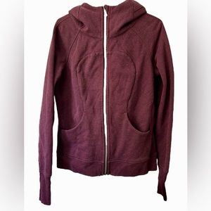 Lululemon Scuba Hoodie Zip Jacket Womens 10